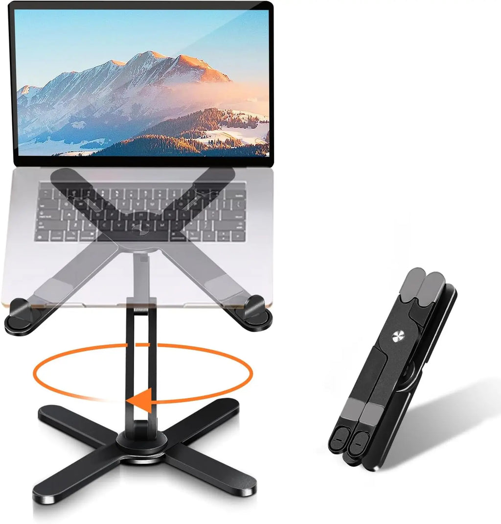 AEROFLEX™ 360 Rotating Aluminum Laptop Stand