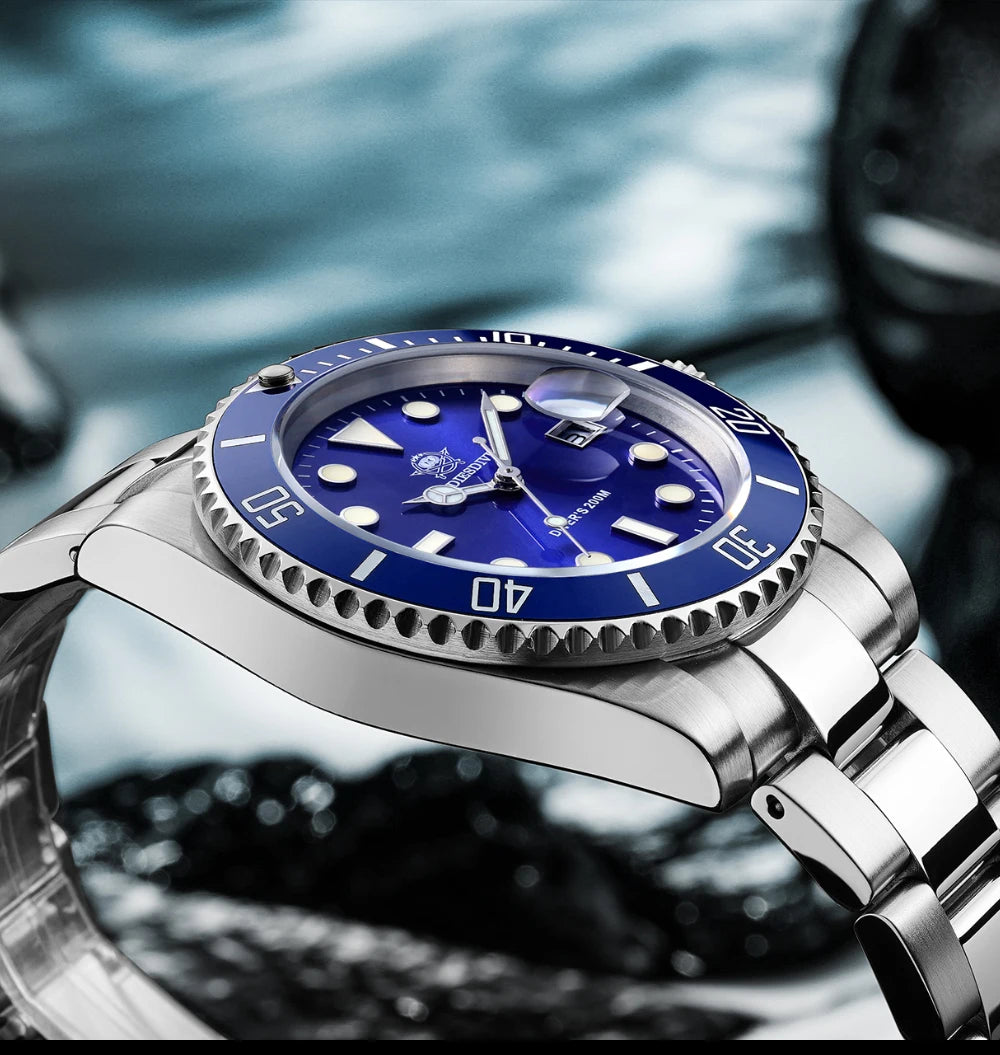 ADDIESDIVE™ Stainless Steel Quartz Business & Outdoor Men’s Watch