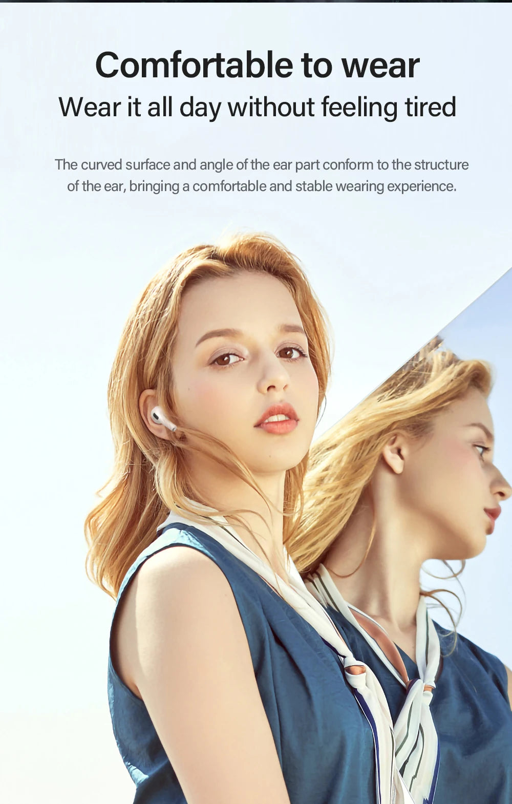 LENOVO™ LP40 Touch Control TWS Wireless Stereo Earbuds