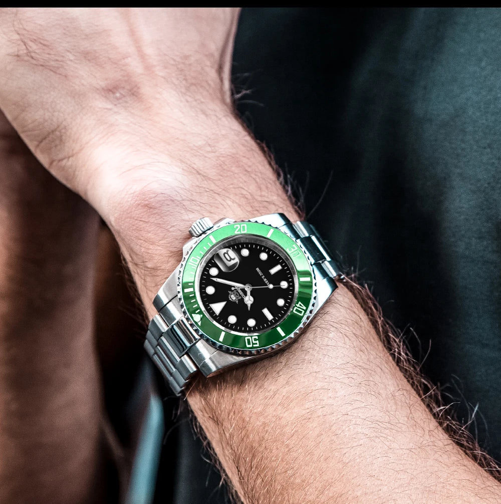 ADDIESDIVE™ Stainless Steel Quartz Business & Outdoor Men’s Watch