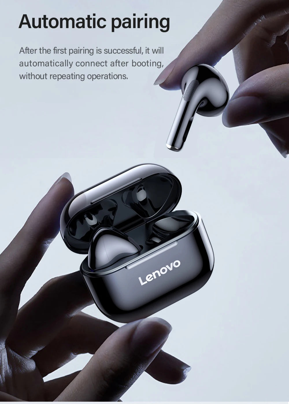LENOVO™ LP40 Touch Control TWS Wireless Stereo Earbuds