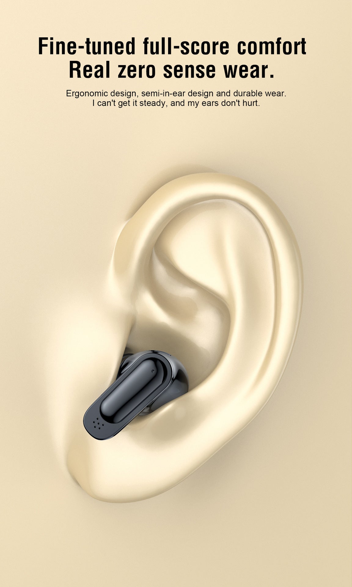 NOVALYX™ Ultra V11 Smart Touch ANC Wireless Earbuds