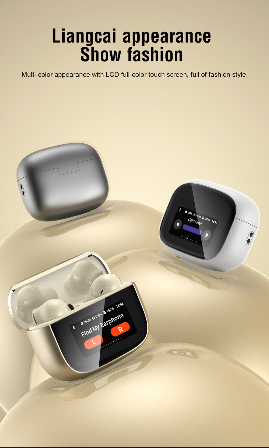 NOVALYX™ Ultra V11 Smart Touch ANC Wireless Earbuds