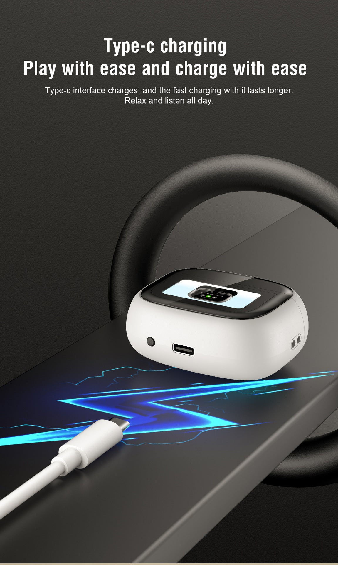 NOVALYX™ Ultra V11 Smart Touch ANC Wireless Earbuds