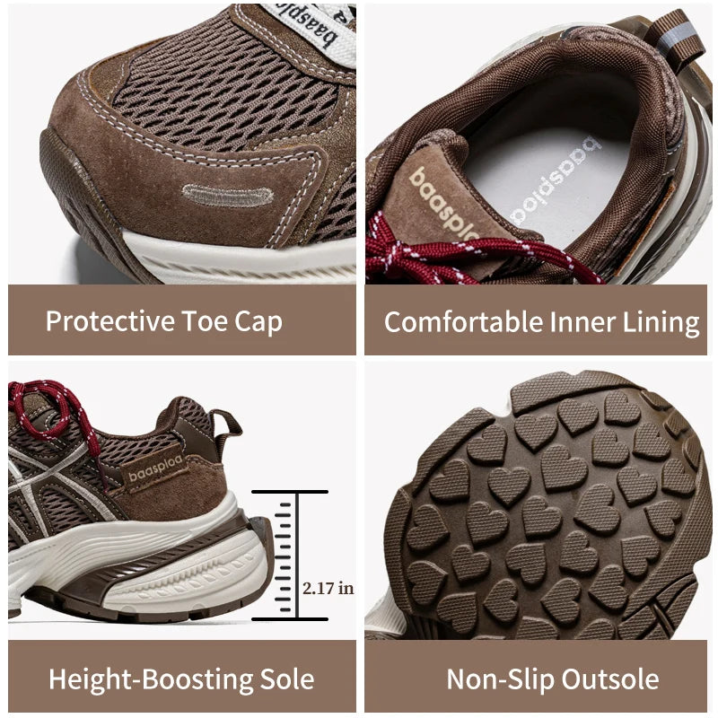 Baasploa™ Retro Chunky Breathable Sneakers