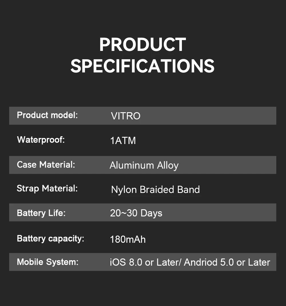 VALTHERON™ ECG Smart Fitness Bracelet