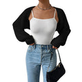 LuxeRib™ Open Front Cropped Cardigan Bolero