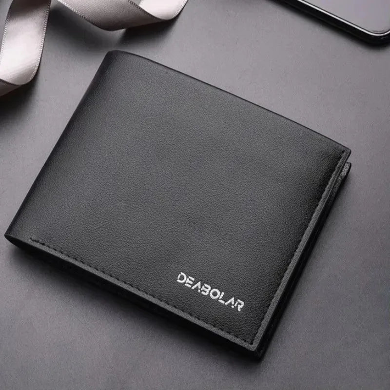 AURION™ Genuine Cowhide Leather Slim Wallet for Men