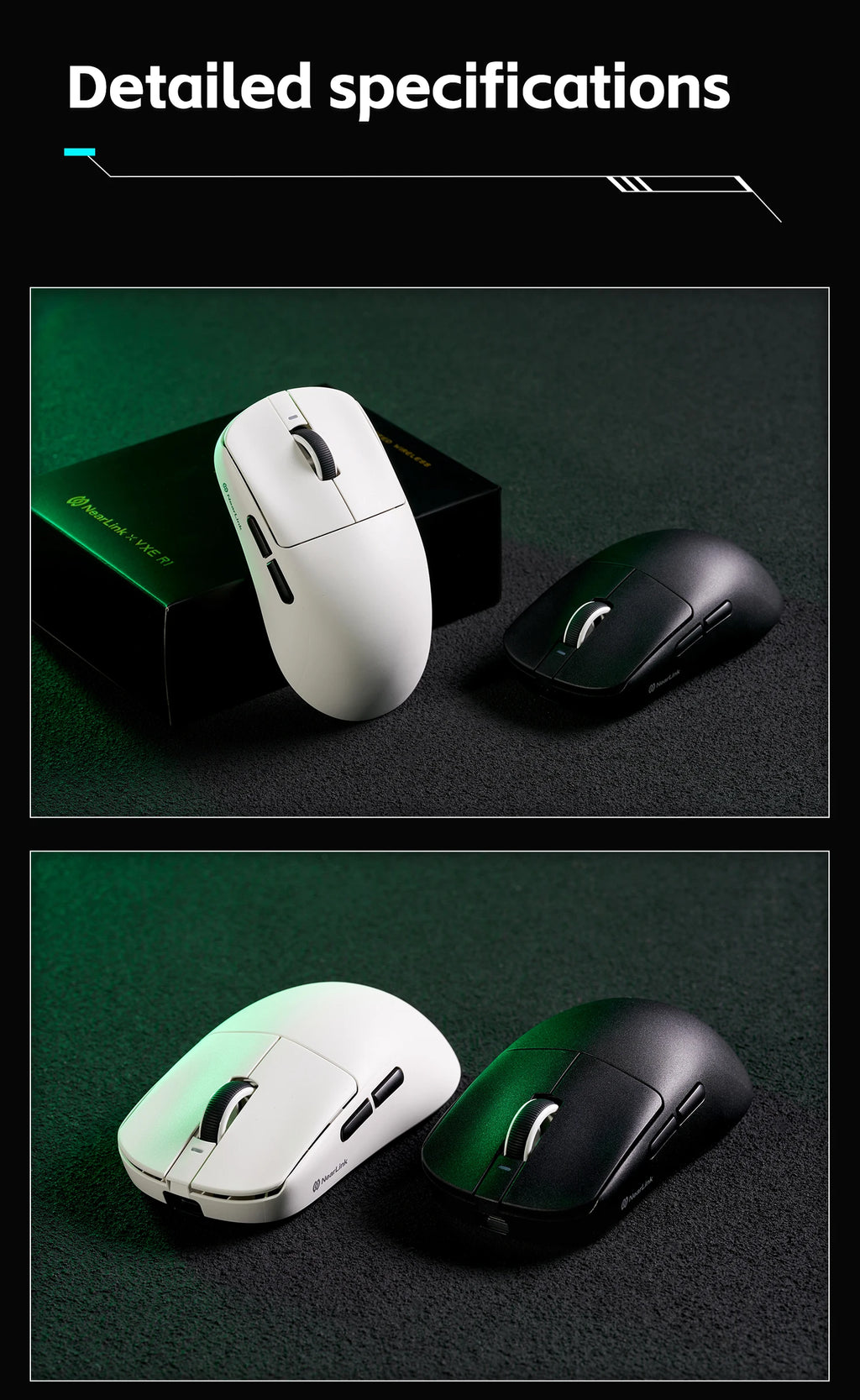VXE™ Dragonfly R1 Pro Wireless Gaming Mouse