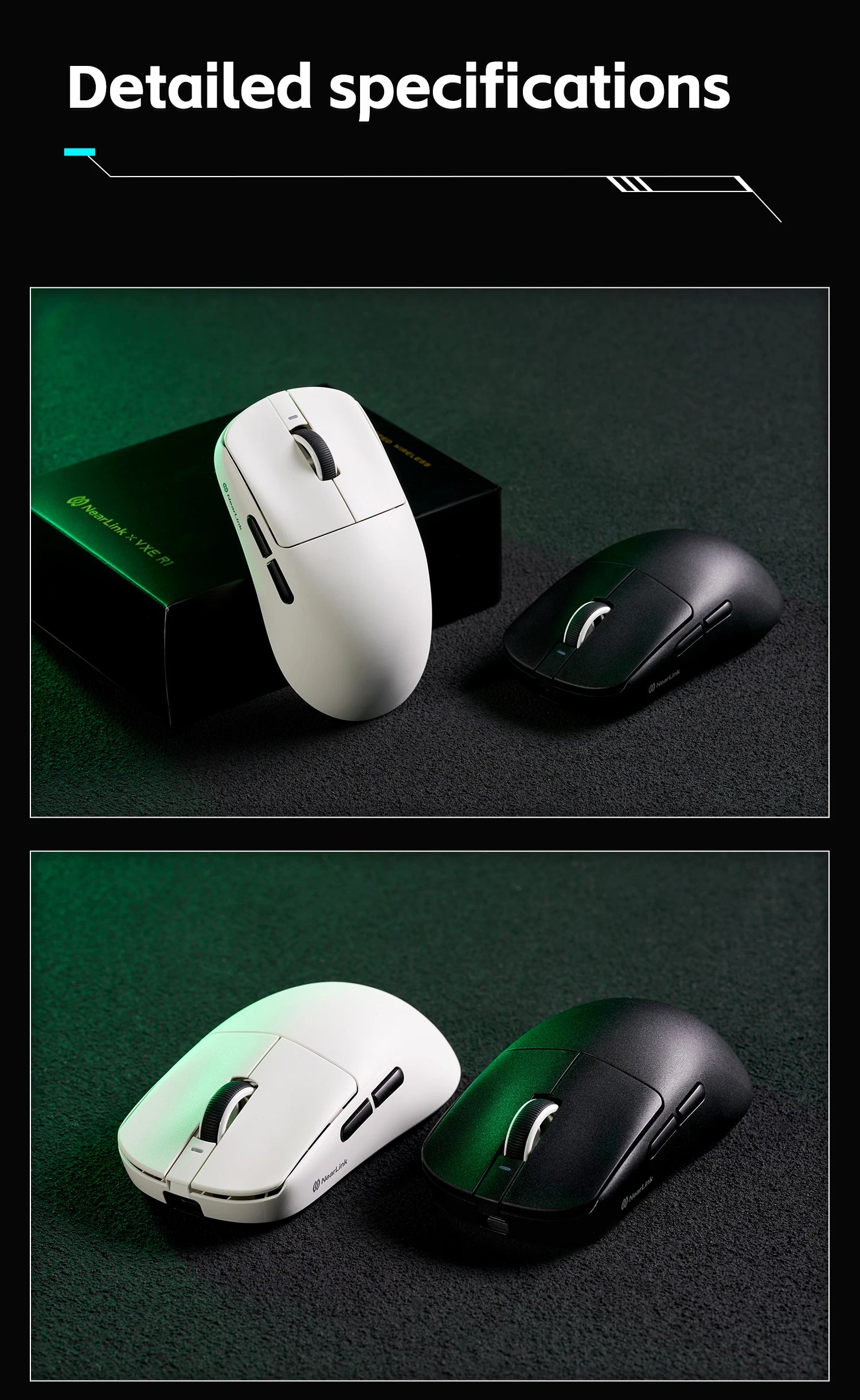 VXE™ Dragonfly R1 Pro Wireless Gaming Mouse
