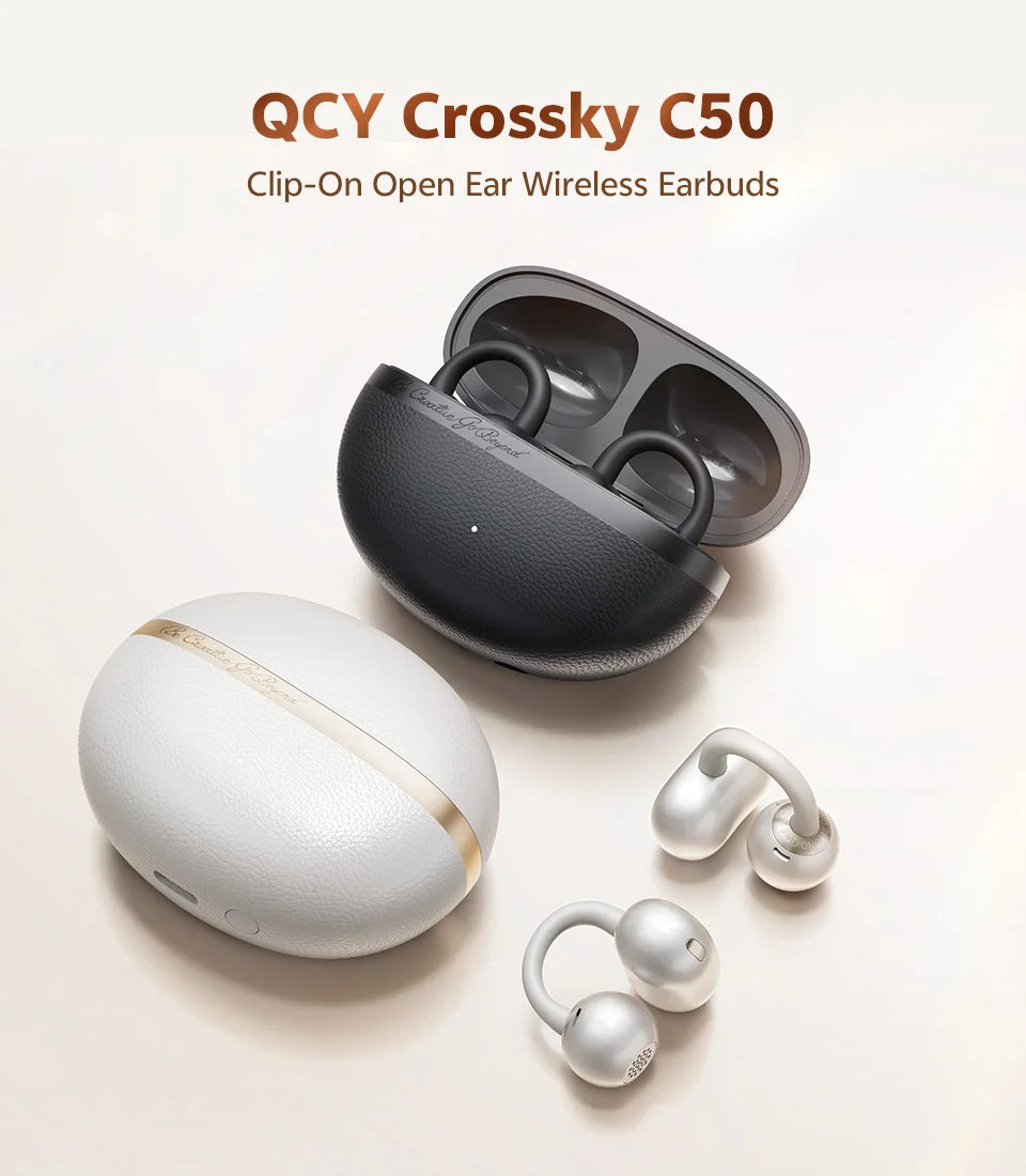 AURION™ Crossky Open-Ear Clip Wireless Earbuds