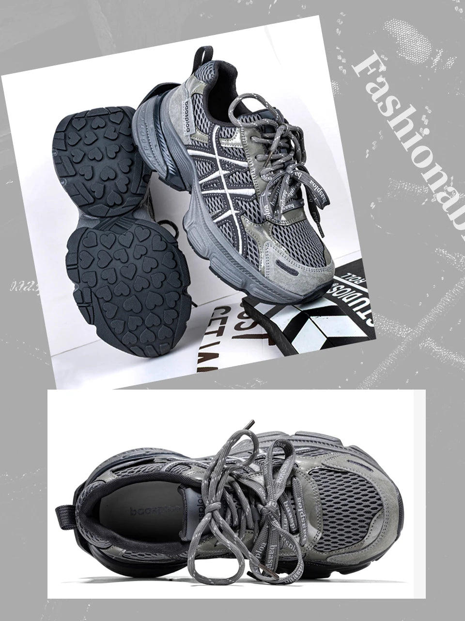 Baasploa™ Retro Chunky Breathable Sneakers
