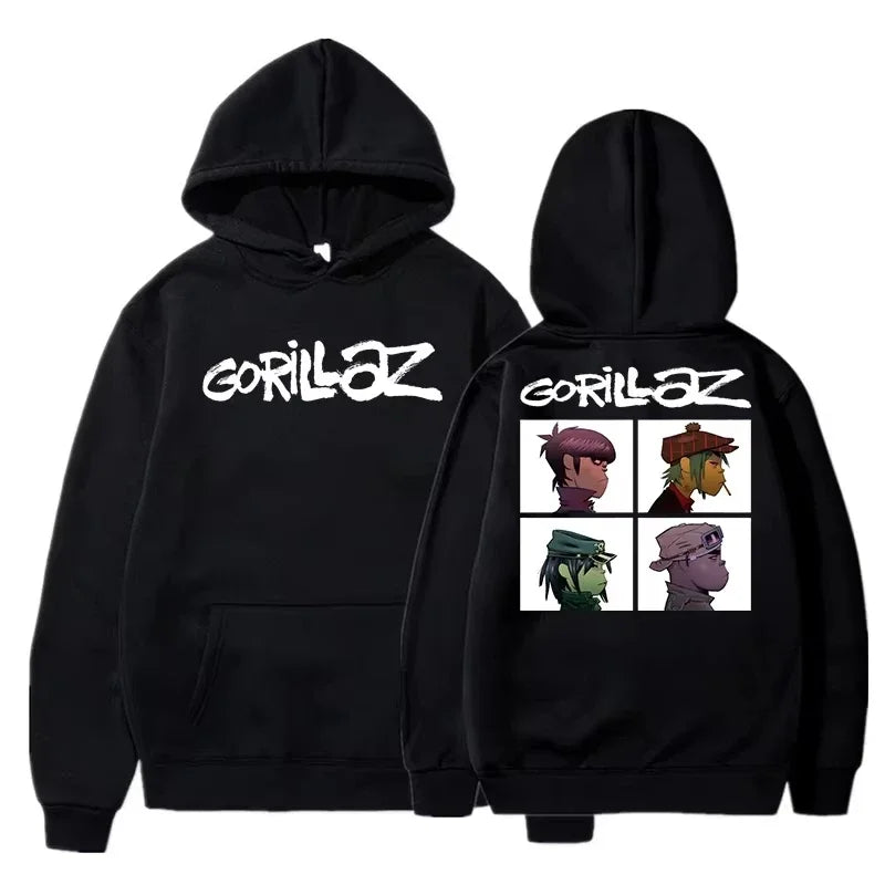 UrbanAnime™ Loose Fit Printed Hoodie