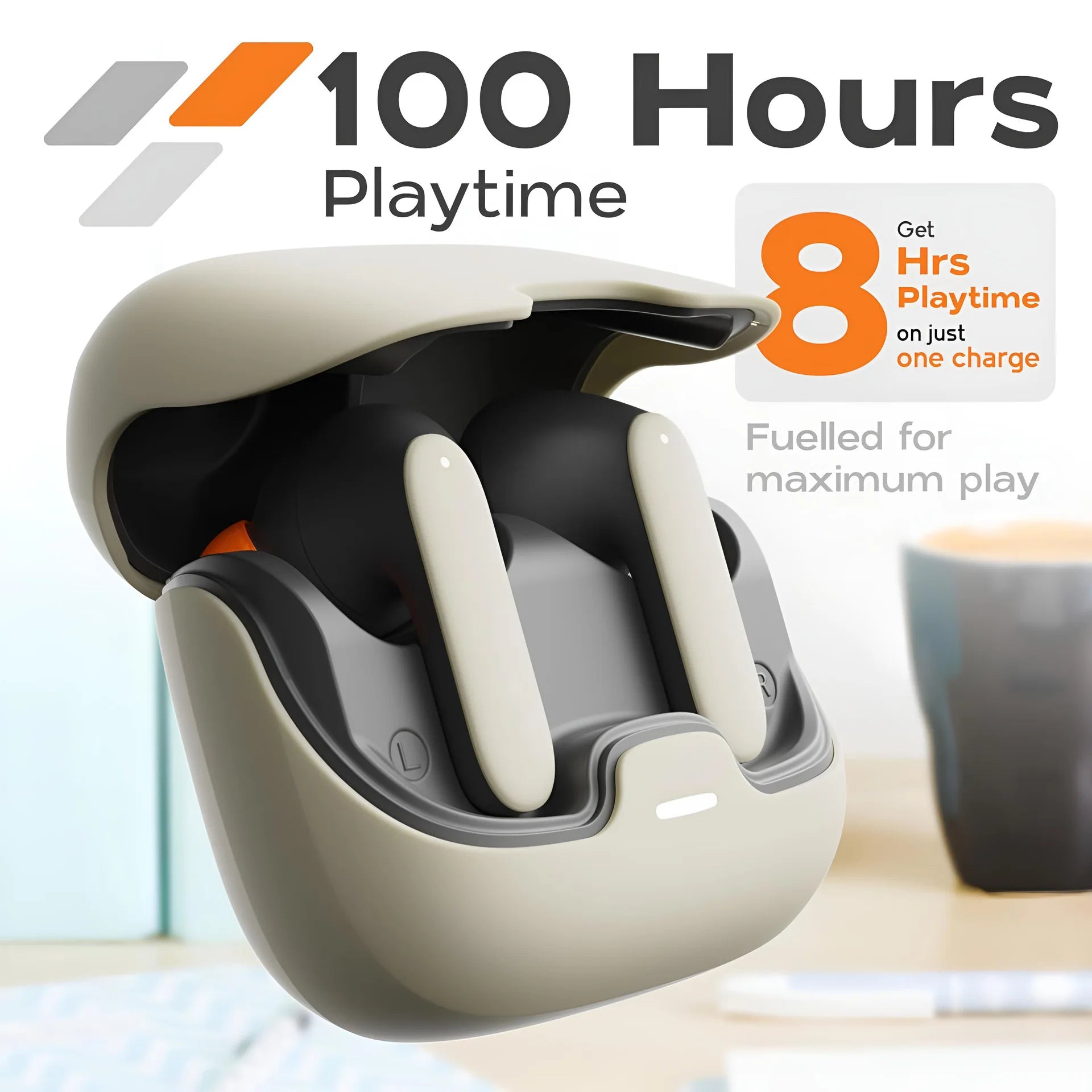 VELTRON™ AirSync TWS 5.4 ENC Wireless Earbuds