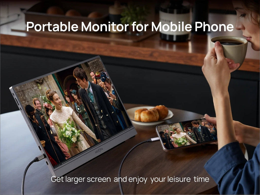 ARZOPA™ Z3FC 16.1” 2.5K 180Hz Portable Gaming Monitor