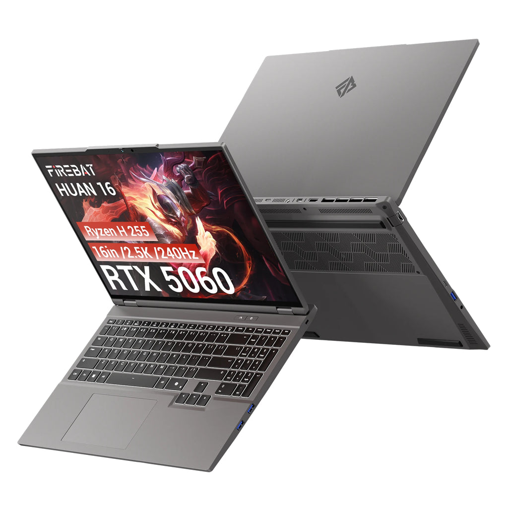 FIREBAT HUAN 16 Pro™ Ryzen 7 RTX 5060 Gaming Laptop
