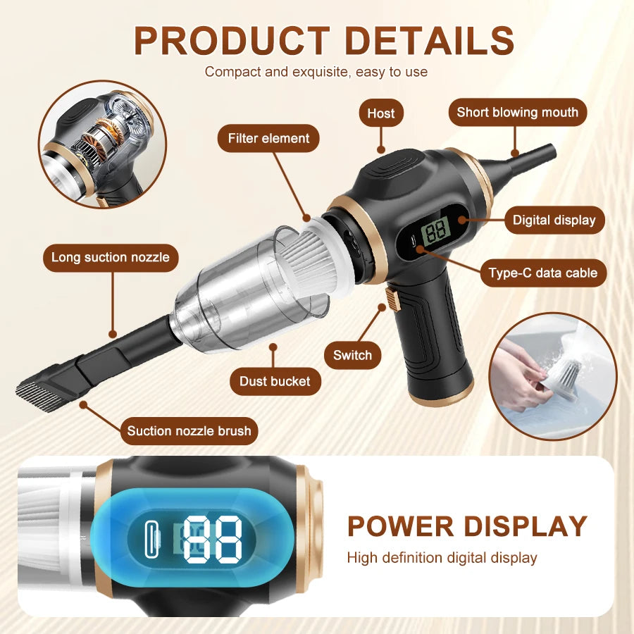 PURAVOX™ MaxForce Wireless Vacuum Cleaner