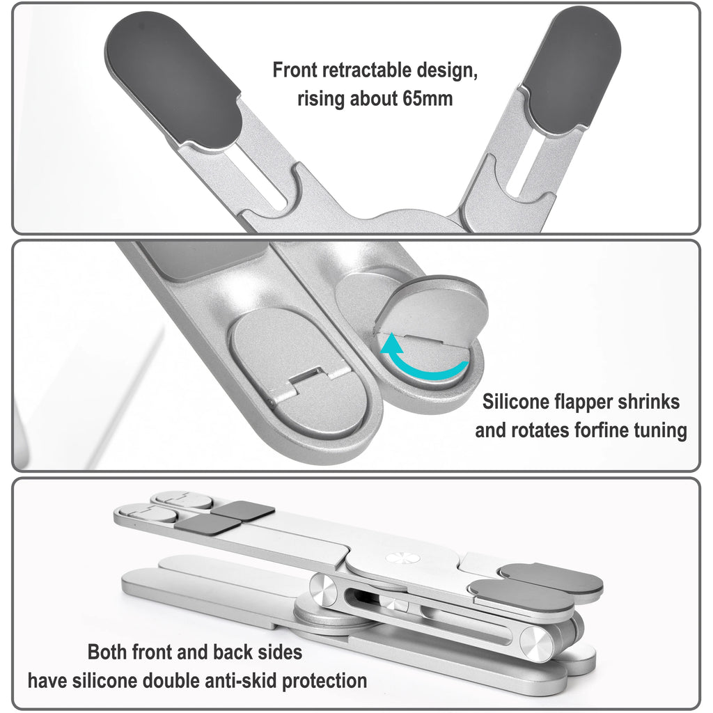 AEROFLEX™ 360 Rotating Aluminum Laptop Stand