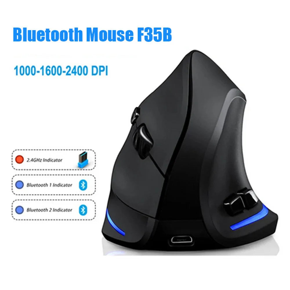 ERGOVA™ F35 Vertical Wireless Ergonomic Mouse