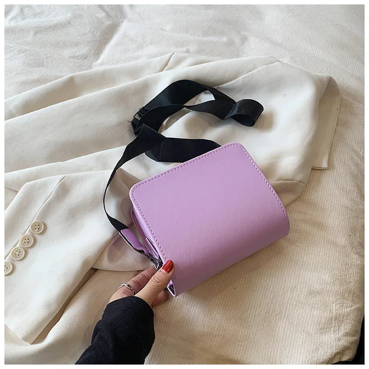 AURELIA™ Classic PU Leather Crossbody Flap Bag