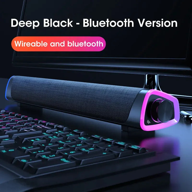 SONIQEDGE™ 4D Stereo Soundbar Speaker