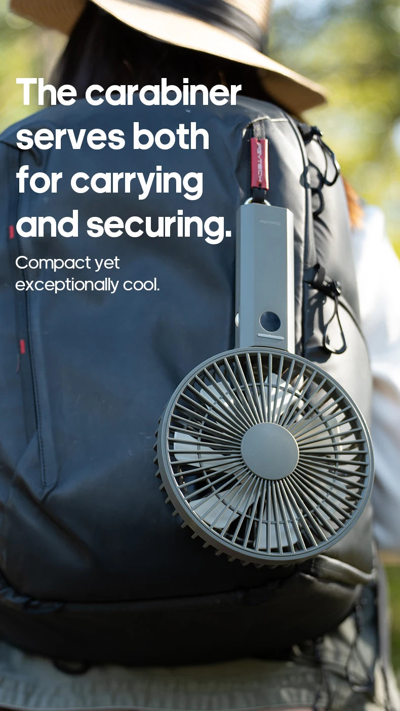 ZENOVA™ FlexBreeze Folding Portable Fan