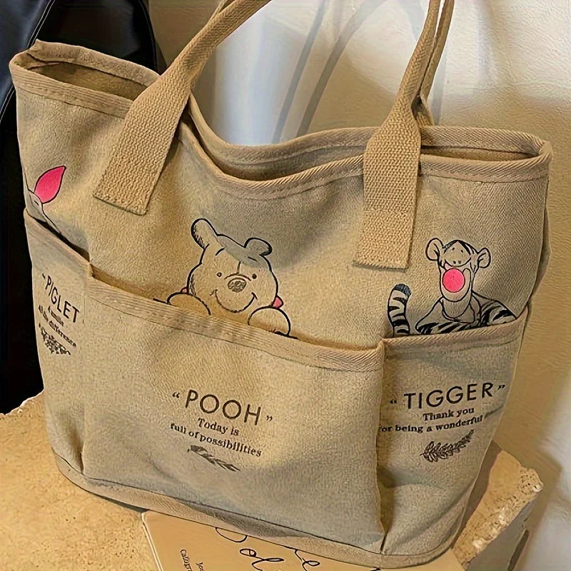 HoneyBear™ Retro Canvas Tote Bag