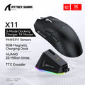ATTACK SHARK™ R1/X11 UltraLight Wireless Gaming Mouse