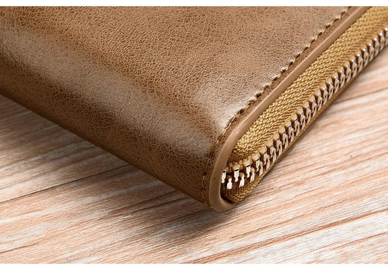 AURION™ Luxury RFID Slim Wallet for Men