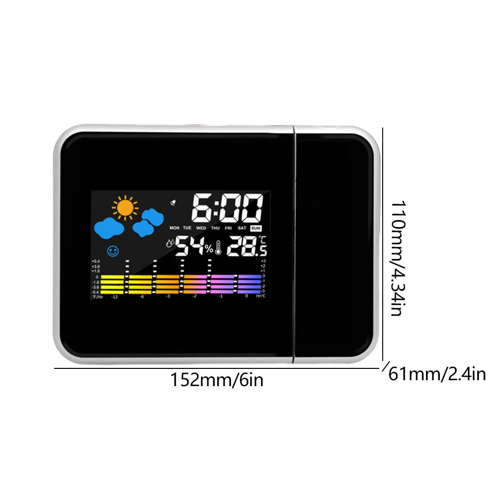 LUMIVA™ Smart Projection Alarm Clock
