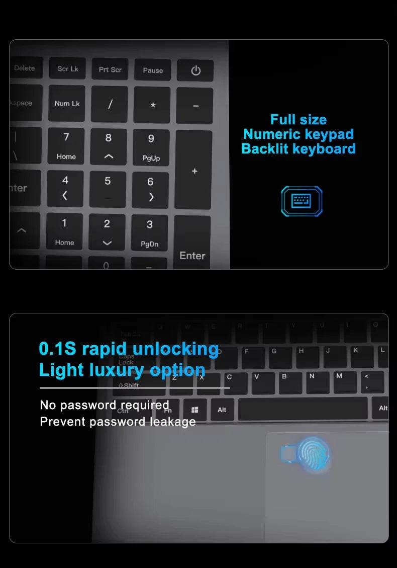 NEXLUX™ 15.6” Core i9 Gaming Performance Laptop