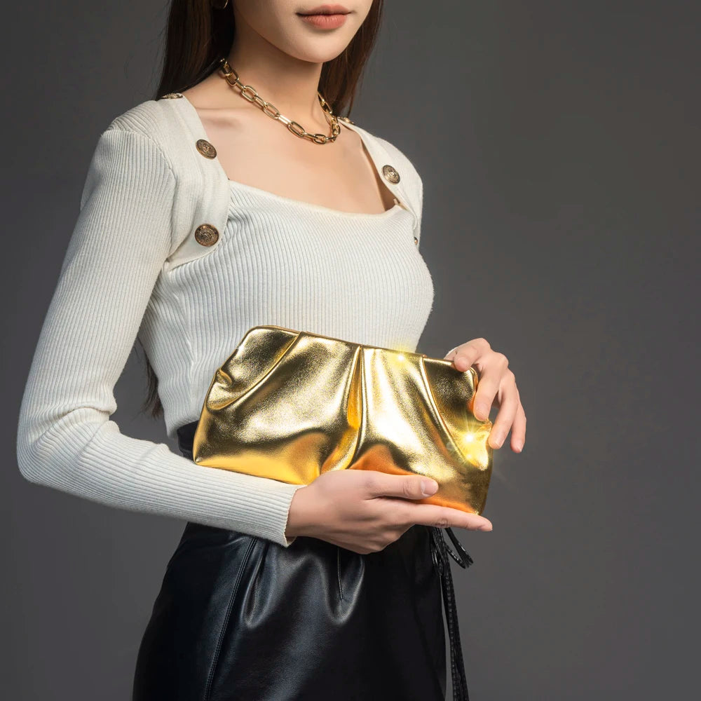 ÉLARÉVE™ Luxury Evening Shoulder Clutch Bag