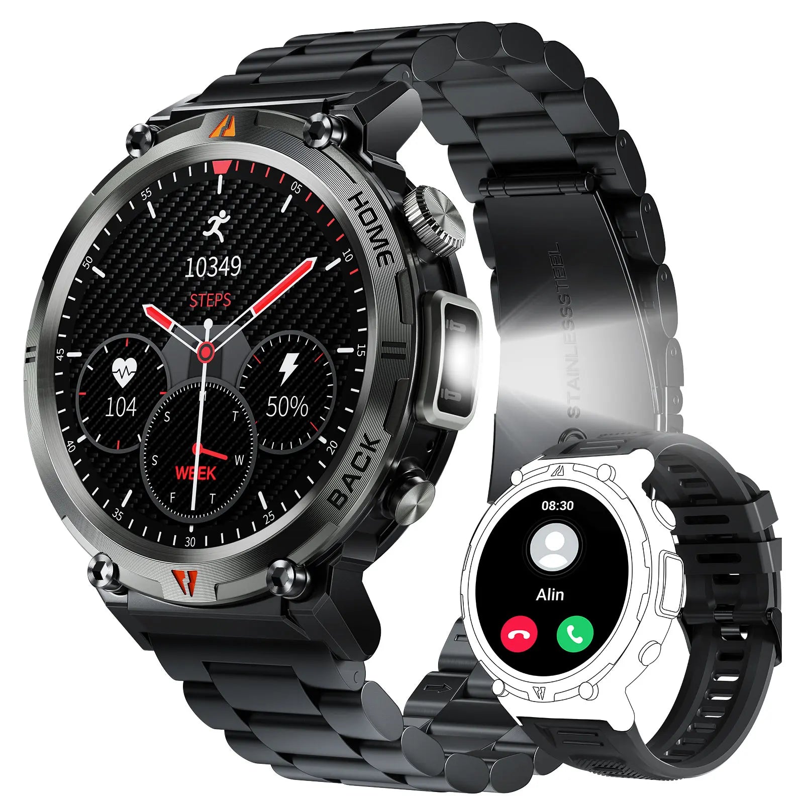 Smartwatch Pro 2025 – Advanced Fitness & Health Monitoring Smartwatch