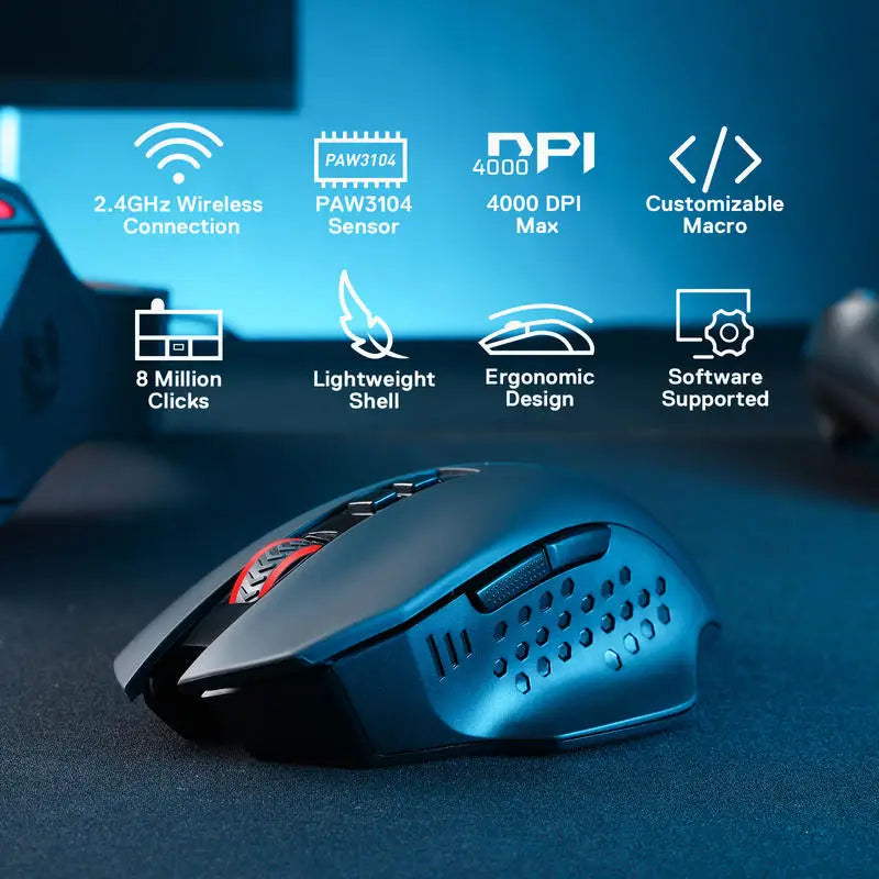 REDRAGON™ M656 Gainer Wireless Gaming Mouse