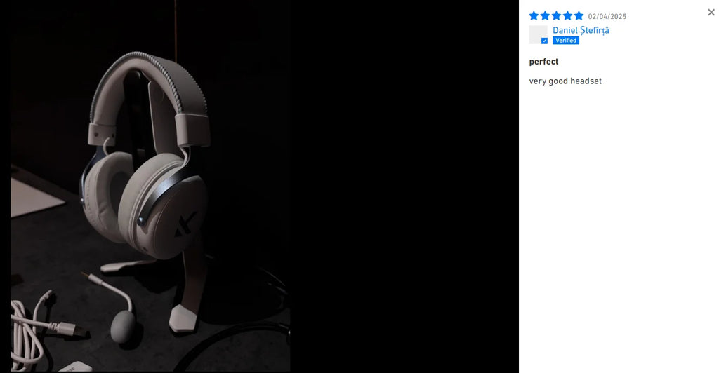 MCHOSE V9 Pro Wireless Gaming Headset – 7.1 Surround, Noise-Canceling Mic, Low Latency, Lightweight for PS5, PC & Switch
