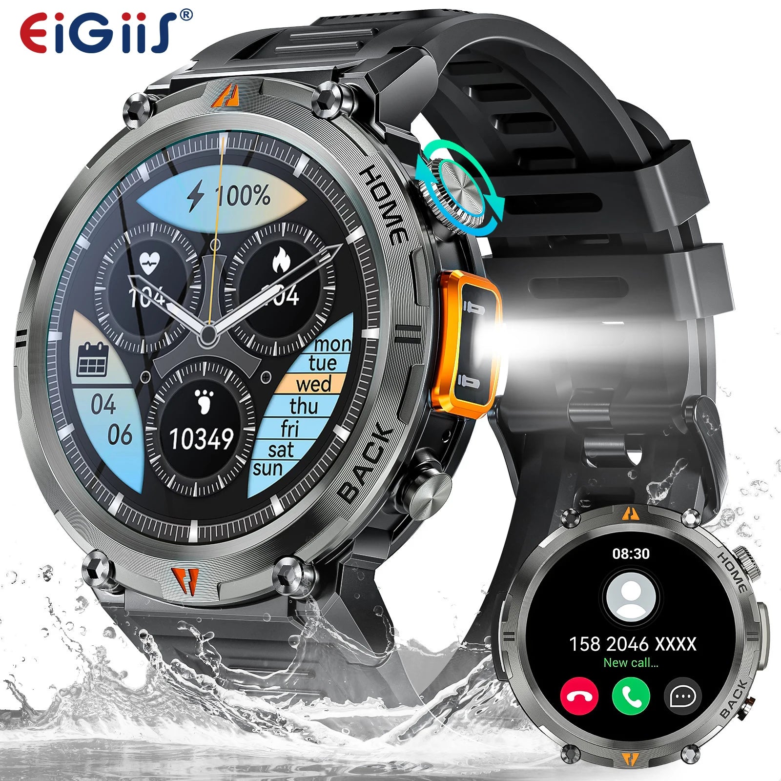 Smartwatch Pro 2025 – Advanced Fitness & Health Monitoring Smartwatch