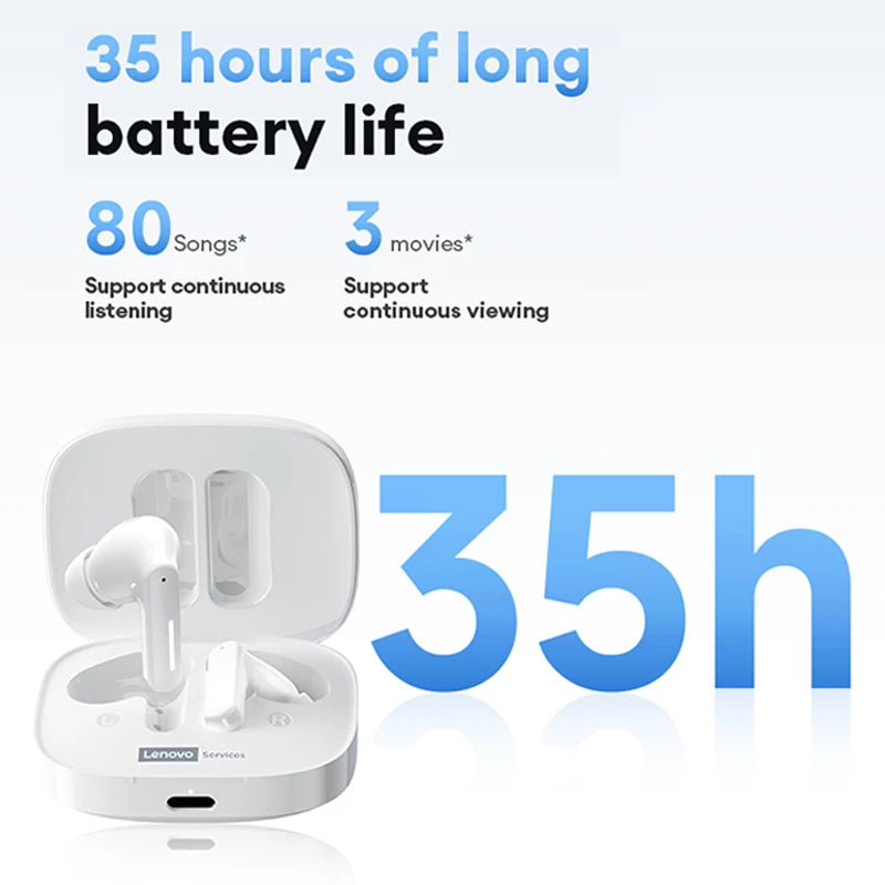 LENOVO™ LE209 Wireless Bluetooth HD Call Gaming Earphones