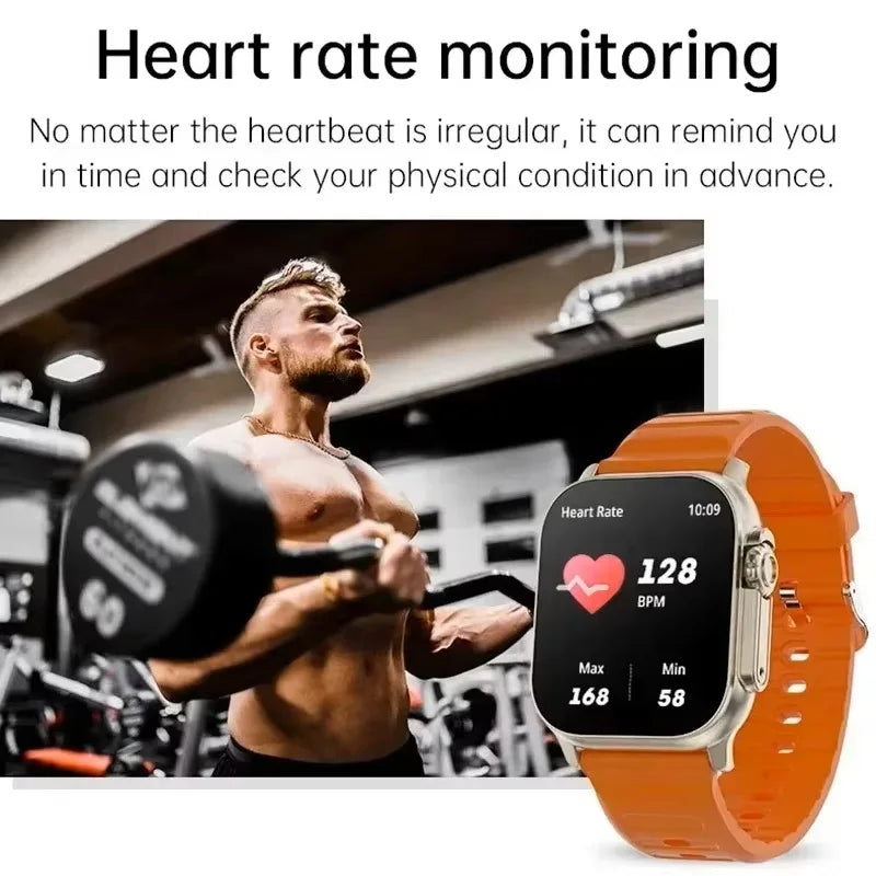 T900 Ultra 2 49mm Smartwatch – AMOLED 2.3”, NFC, Compass, Waterproof, Android & iOS