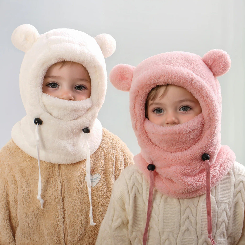 WarmGuard™ Kids Winter Ear Protection Hat Scarf Set