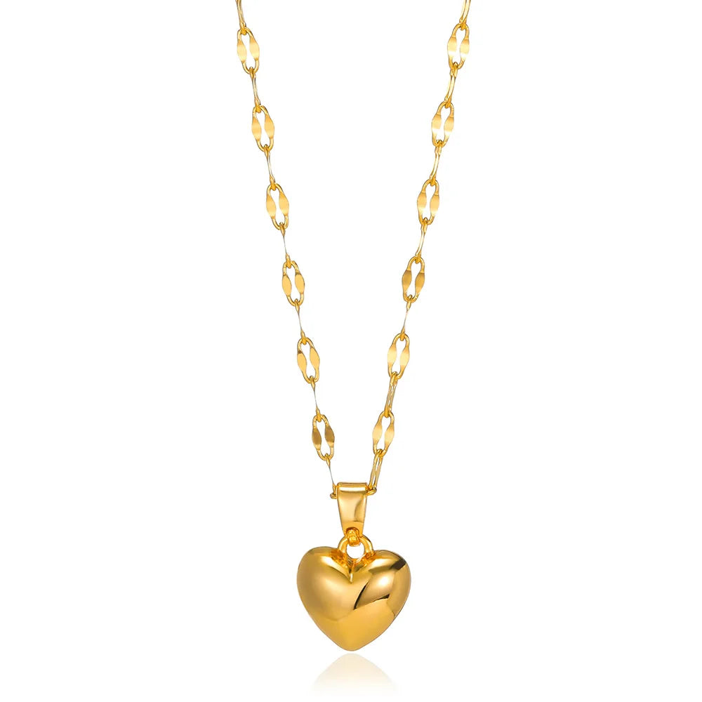 AURÉLIA™ Zircon Heart Cross Necklace
