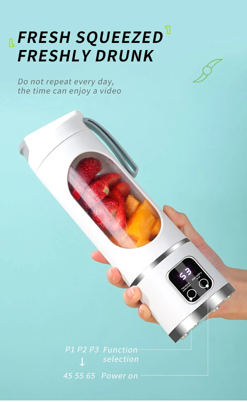 BLENDORA™ 10-Blade Turbo Ice Crusher Portable Blender