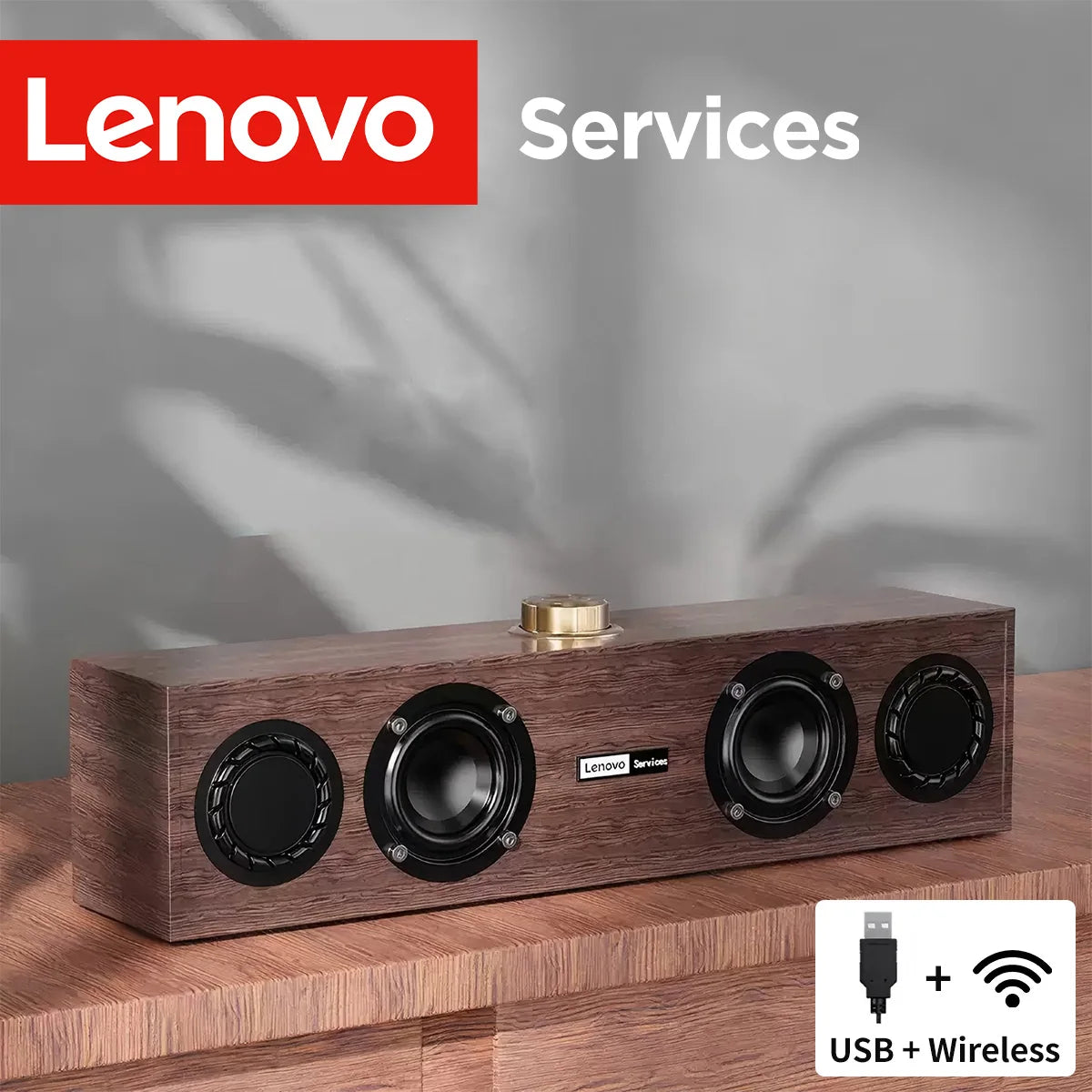 LENOVO™ C02 Retro Bluetooth Speaker
