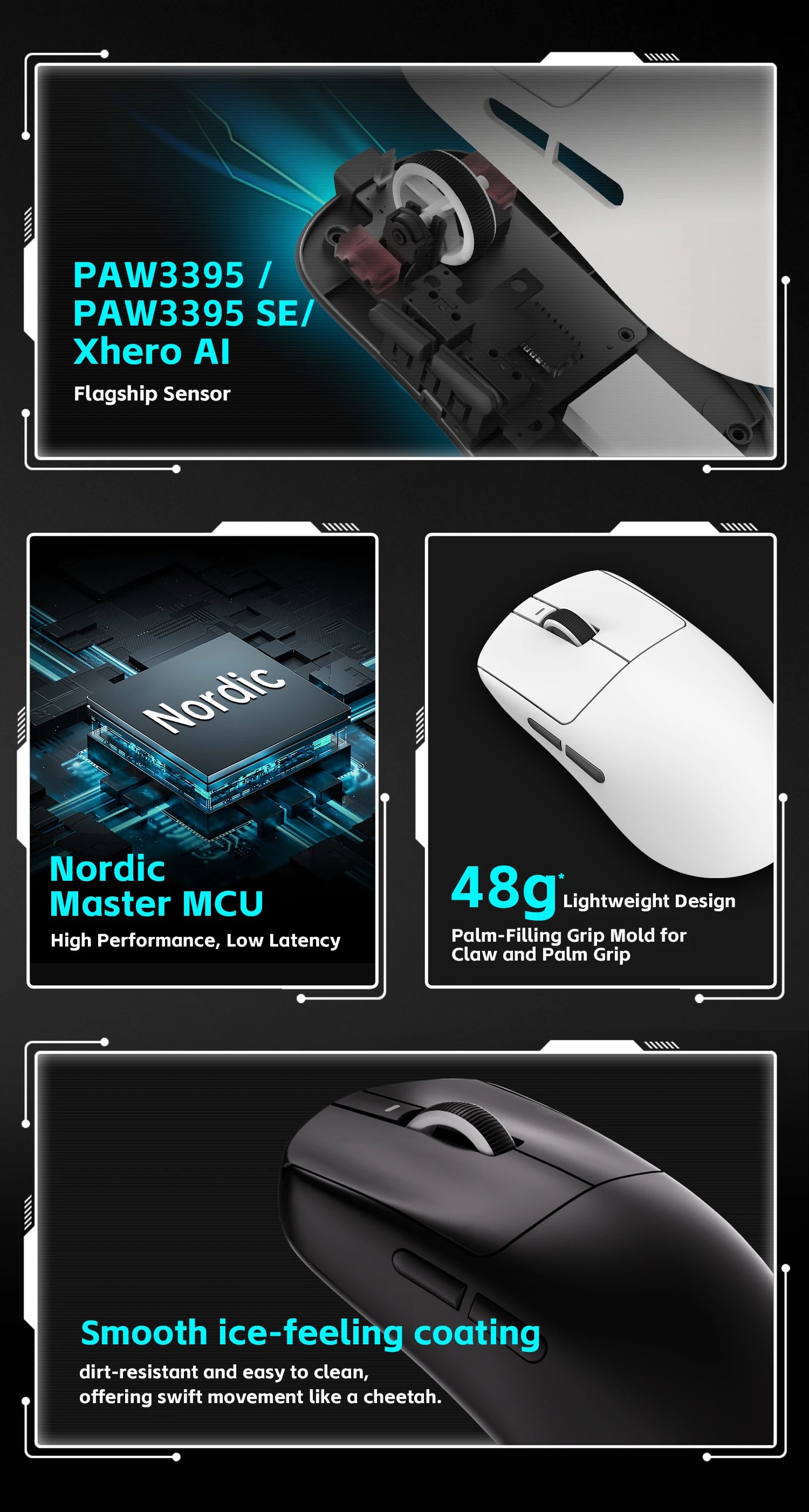 VXE™ Dragonfly R1 Pro Wireless Gaming Mouse
