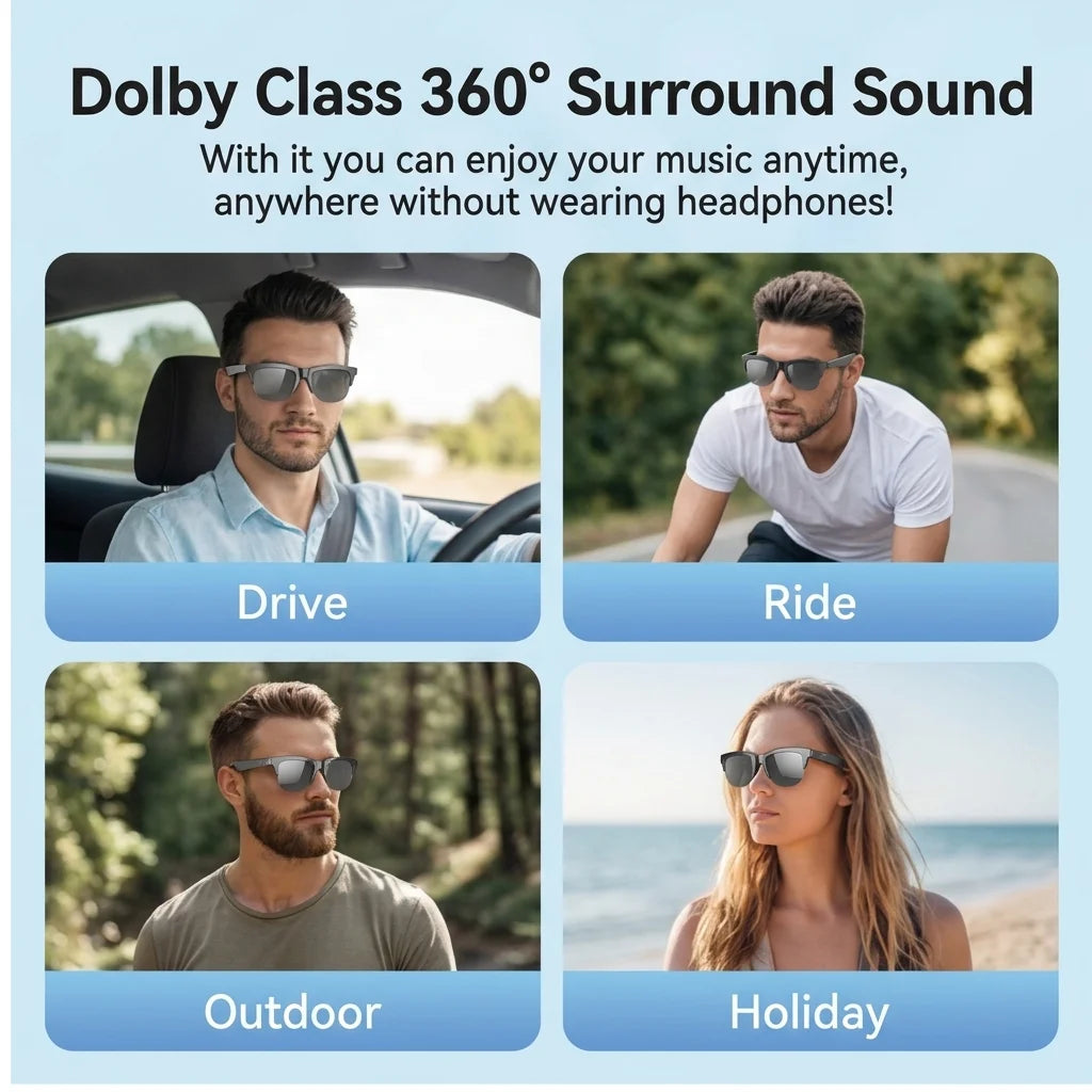 VÉRION™ Photochromic Smart Glasses & Smart Watch Set
