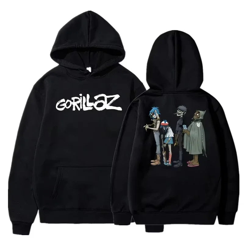 UrbanAnime™ Loose Fit Printed Hoodie