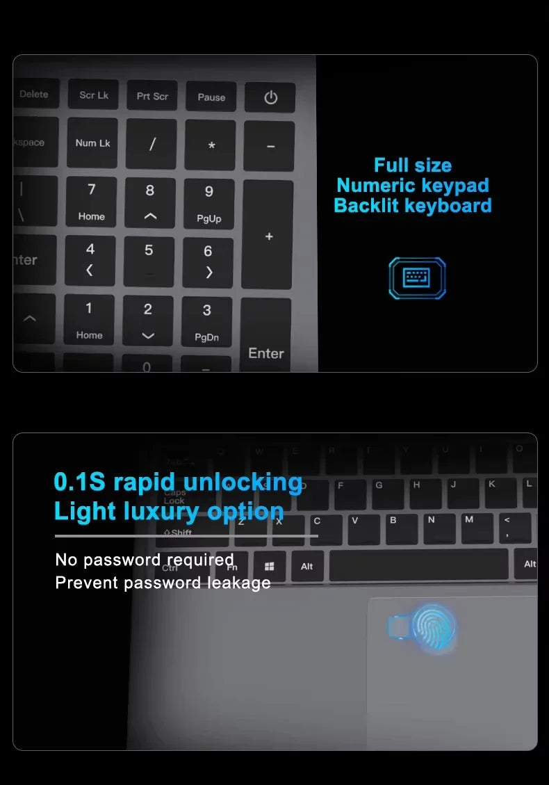 NEXLUX™ 15.6” Core i9 Gaming Laptop Pro