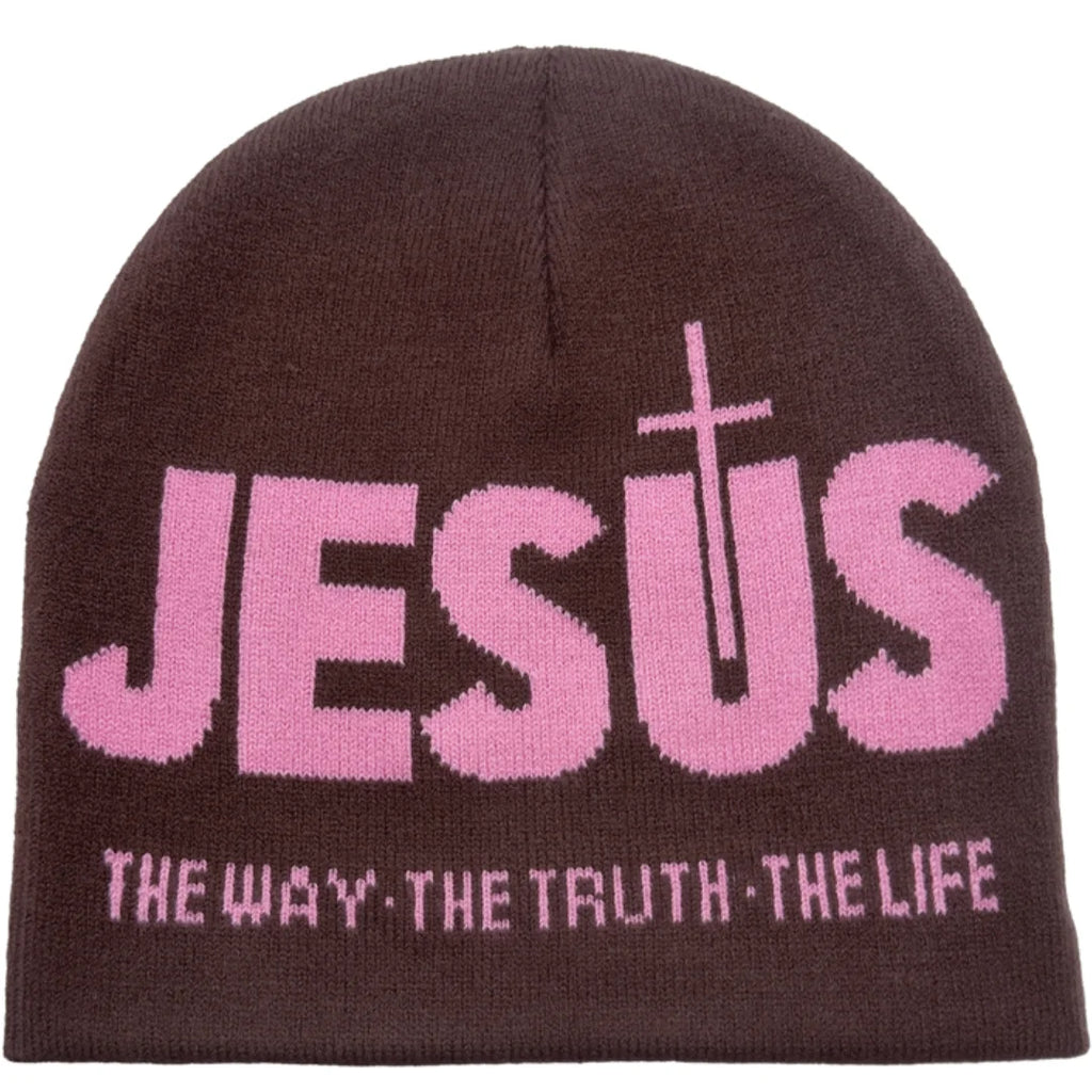 UrbanWarm™ Letter Knit Winter Beanie with Ear Protection