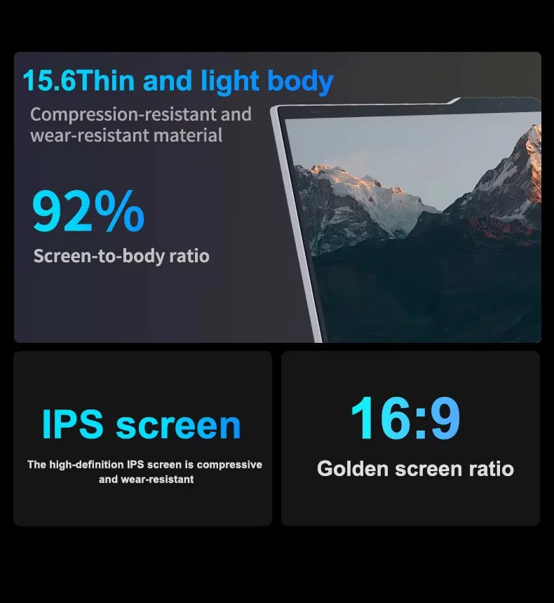 NEXLUX™ 15.6” Core i9 Gaming Performance Laptop
