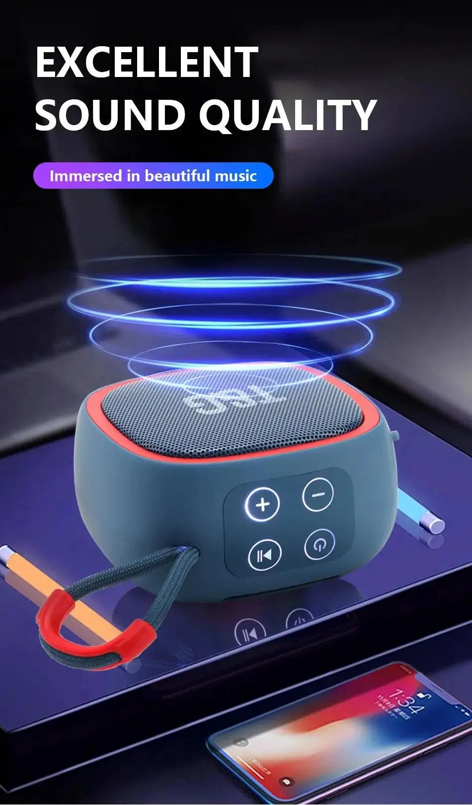 SONARA™ MiniBass Wireless Speaker