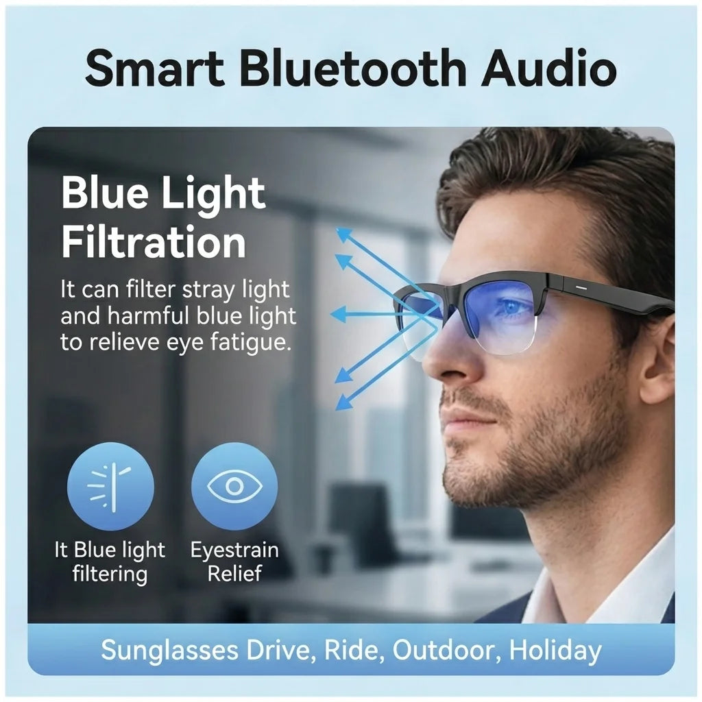 VÉRION™ Photochromic Smart Glasses & Smart Watch Set
